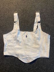 Upcycled Ralph Lauren Corset — 0011