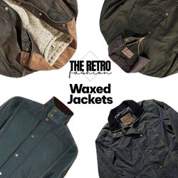 Men Waxed Jackets.       #603