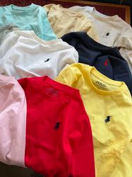 Men's Polo Ralph Lauren T Shirts Round Neck