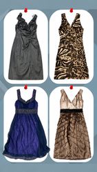 Y2K Grunge Poly Dress