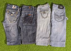 SEVEN 7 ET AUTRES MARQUES DE JEANS MIXTES (B 49)
