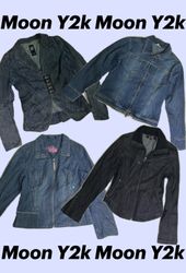 Y2k Euro Denim Jackets
