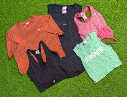 7000 - Gymshark Crop Tank, Crop Tee, Muscle Tank a..