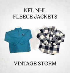 NFL NHL Fleece-Jacken