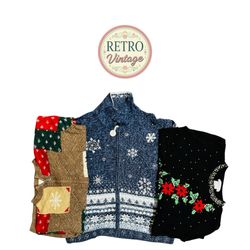 Christmas vintage & unique jumper style |E|