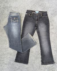***Y2K Flare Denim – Mix de mode des années 2000