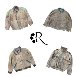 Y2K Suede and Leather Jackets RW-2687