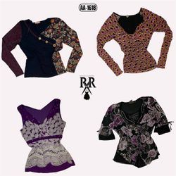 Y2K Vintage Grunge Mix Tops (AA-1618)