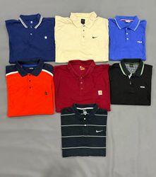 Brand collar t shirt