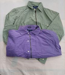 CR11721 Upcycled Cropped Shirts