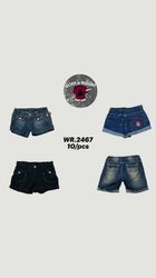 Y2K denim mini shorts WR-2466