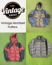 Branded Mont bell Puffers