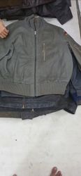 Mens vintage french pilot leather jackets
