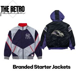 Branded Starter Jackets.       #655