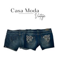 250826-23 Denim micro shorts 15 pcs
