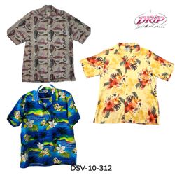 DSV-10-312 Hawaiianische kurzärmelige Hemden mit K..