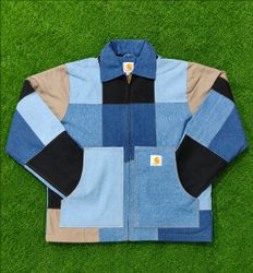 Premium Upcycled Carhatt Detroit Jacket