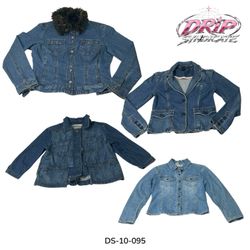Oversized Y2K Denim Jacket For Effortless Streetwe..