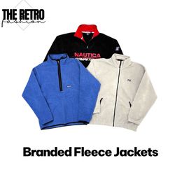Branded Fleece Jackets.      #336