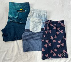 Vintage Mix Branded Swim Shorts Bundle #B-467.