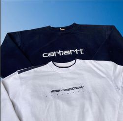 Mix branded sweatshirt Crew neck