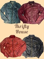 Y2K Statement Leather Jackets