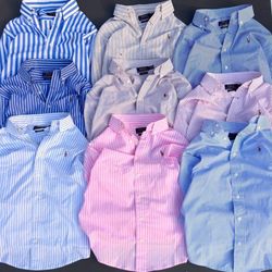 Button-up shirts by Ralph Lauren