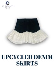 Upcycled Denim Skirts - EVR0280