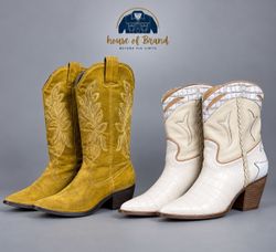 Western Cowboy Boots 👢