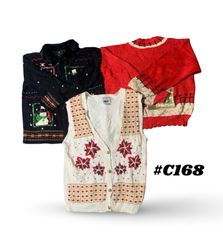 Wholesale Vintage Christmas Sweaters Bundle | 10pc..