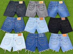 Levi's 501 Cut Off Denim Shorts