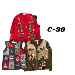 Vintage Christmas sweater( brand)Tiara internation..