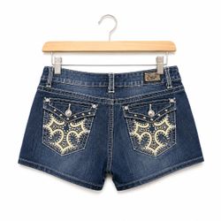 Y2K Embroided & Embellished Shorts