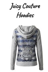 Juicy Couture Zip Up Velour Hoodies