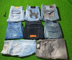 BUFFALO  AND OTHER MIX BRANDS JEANS (A 156)