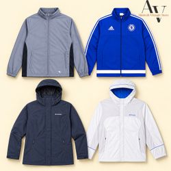 Mixed brand Windbreakers