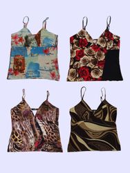 Y2k Style Cup Cut Cami Top (TM083)
