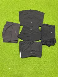 Yv1014 Lululemon black Leggings 18P