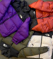 The north face nuptse 700 fill down puffer jacket
