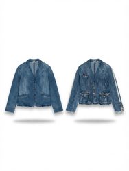 (FV-2282) Y2K Denim Coats / Jacketa