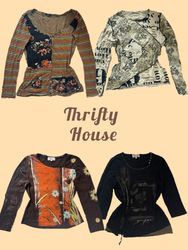 Y2K Patchwork Babytees(TH/596)