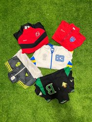 adidas Mix Brand Double Logo Track Jackets