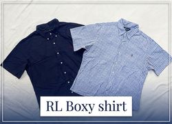 Upcycle Ralph Lauren Boxy Shirt (Dv-9-79)