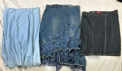 Jupes en denim Y2k (1221)
