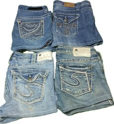 SILVER JEANS CO. ,VANITY MINI SHORTS (042)