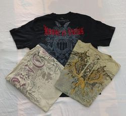 CR12313 Vintage Skull T-Shirts