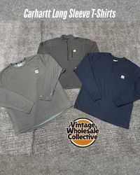 🔴 Carhartt Long Sleeves T-Shirts - (18/09)