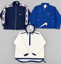 Nike Vintage Windbreaker Jackets Lot