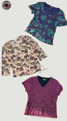 Y2k moody plum hues Top,s WR2150