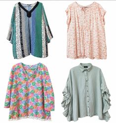 Vintage Women’s Tops Bundle – 10 Pieces | Mixed Pr..